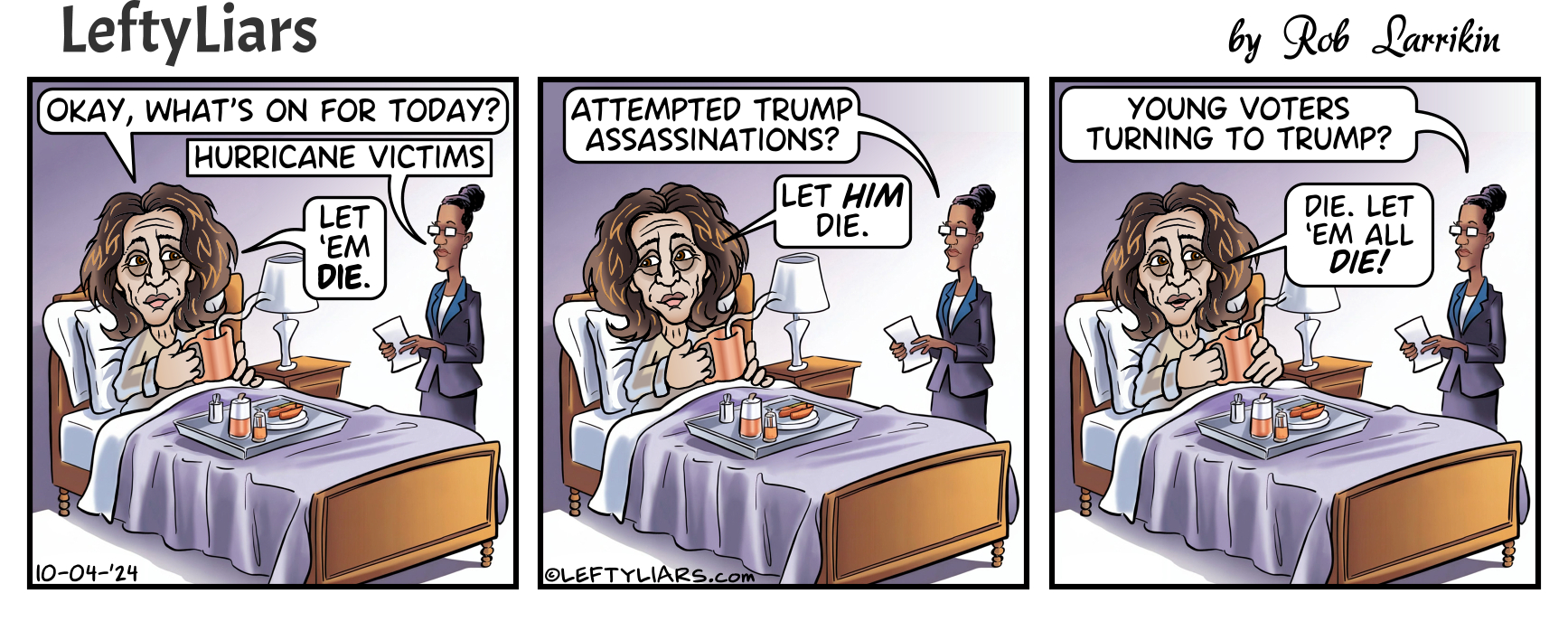 Kamala Harris cartoon