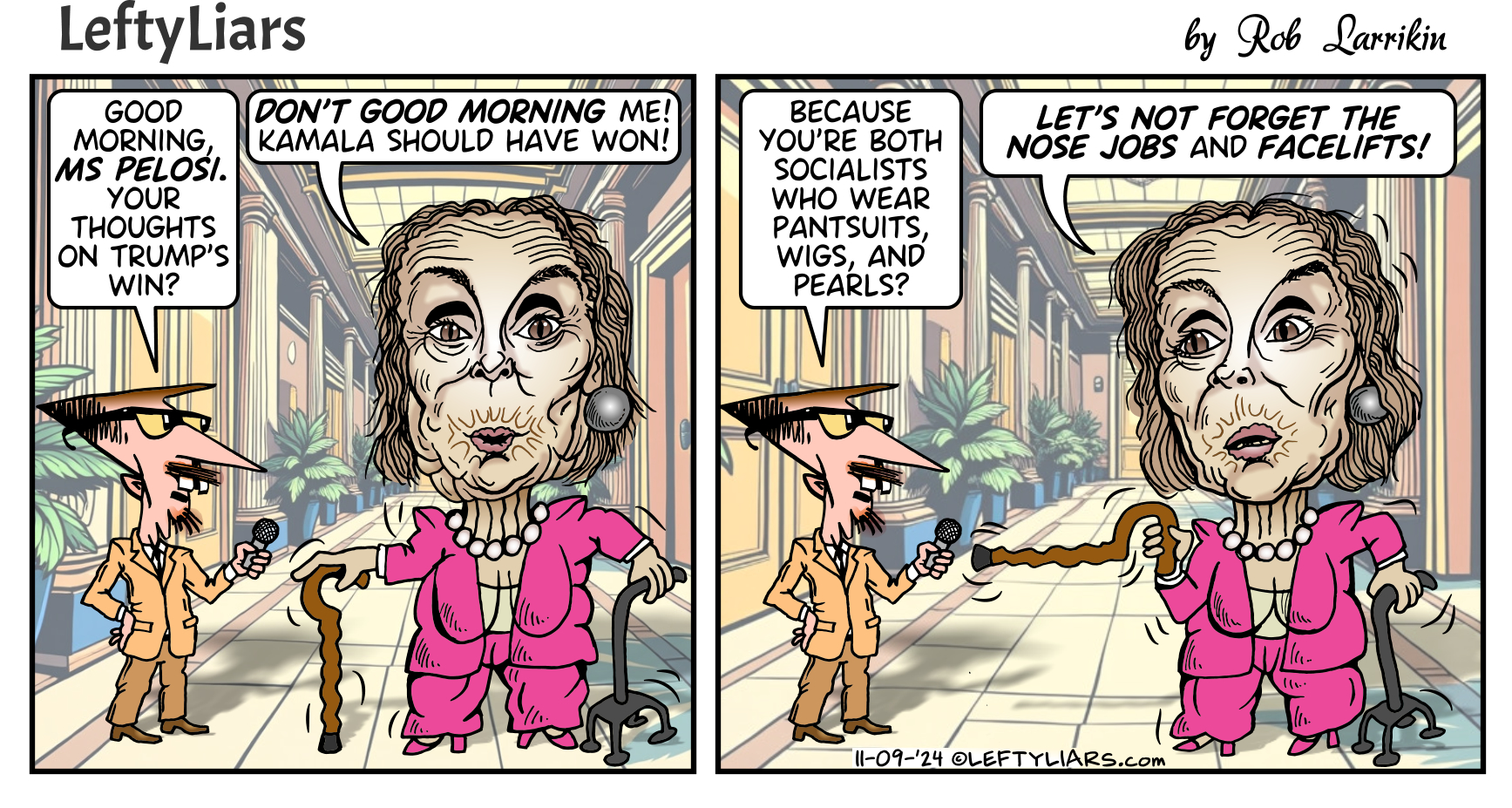 Nancy Pelosi cartoon